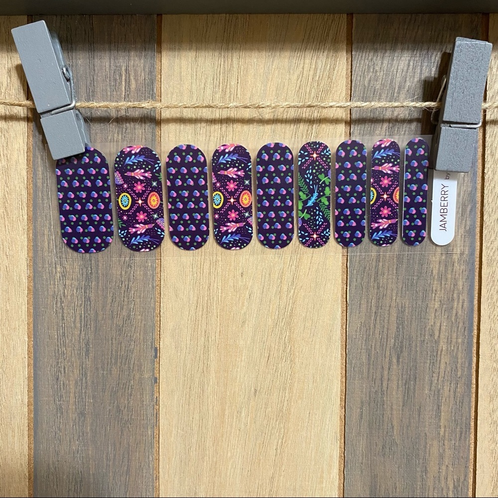 Jamberry NAS Maravillosa Half Sheet Nail Wraps